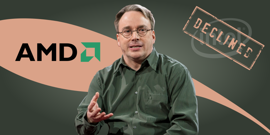 Linus Torvalds Is Not Happy With Intel, Switched To An AMD