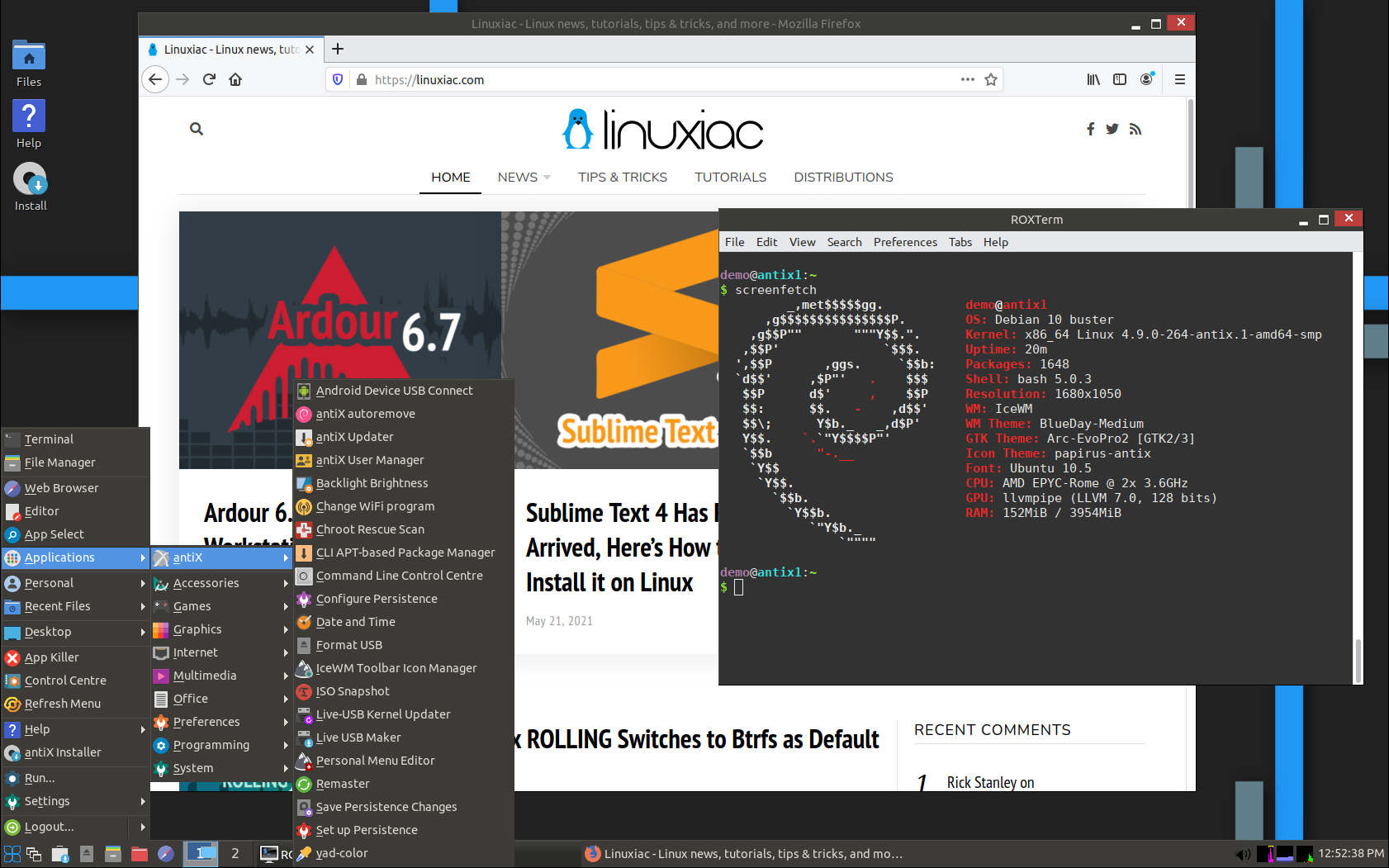 Antix Linux Wifi Antix 19 2 Uefi ORKA Antix Linux Wifi Antix 19 2 Uefi ORKA