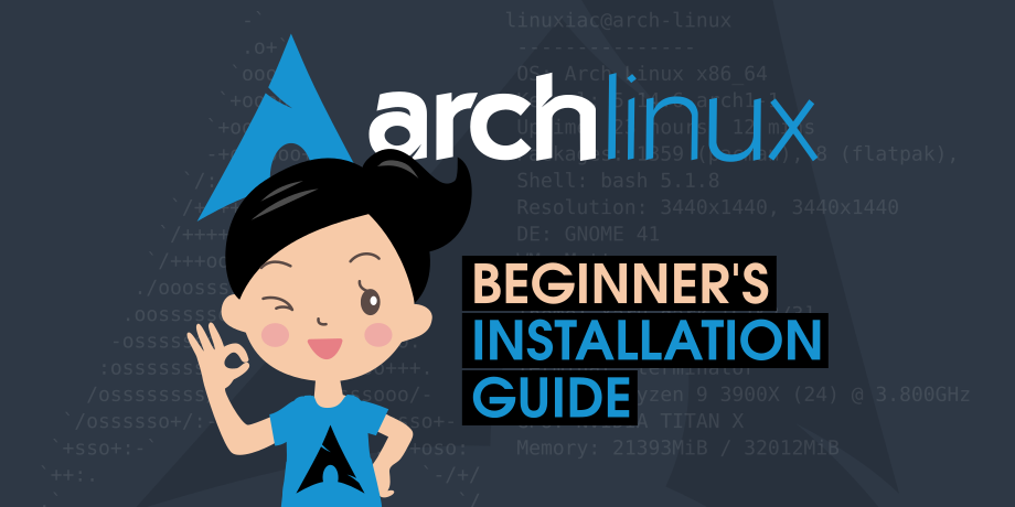 arch linux easy install