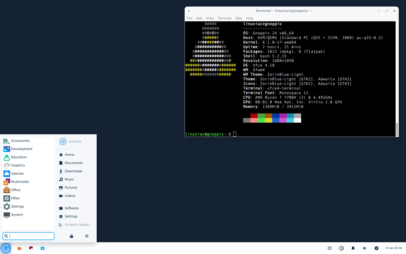 Rilasciata Gnoppix 24.1.15 1 Gnoppix24.1