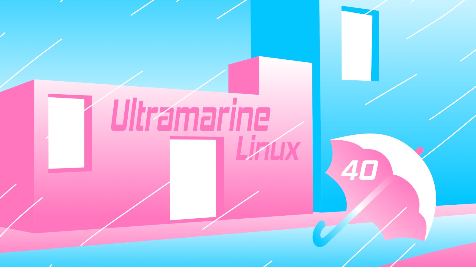 Linux Heart Ultramarine Linux 40: Fedora in the Heart, Budgie on the Face