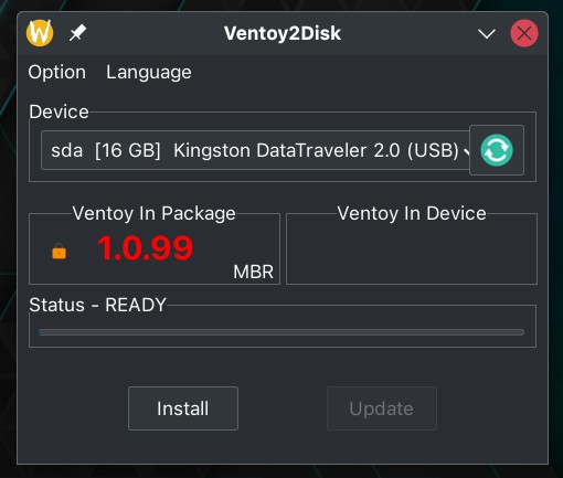 Rilasciato Ventoy 1.0.99 2 Ventoy 1.0.99