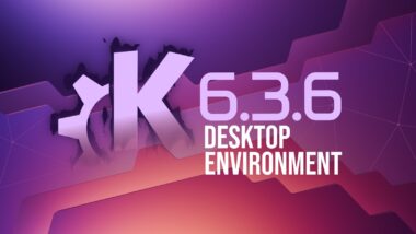 KDE Plasma 6.3.6 Desktop Environment Released