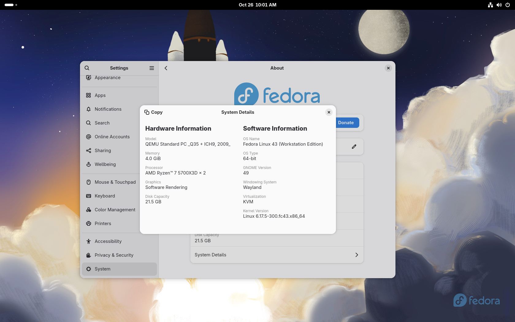 Fedora 43 Final Build Approved Official Release Set For October 28 Fedora 43 Final Build Approved Official Release Set For October 28