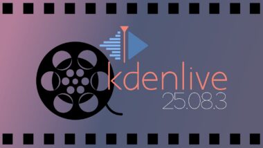 Kdenlive 25.08.3 Arrives With Stability Fixes and SVG File Support