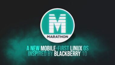 Marathon OS Promises BlackBerry 10-Like Fluidity on a Pure Linux Base