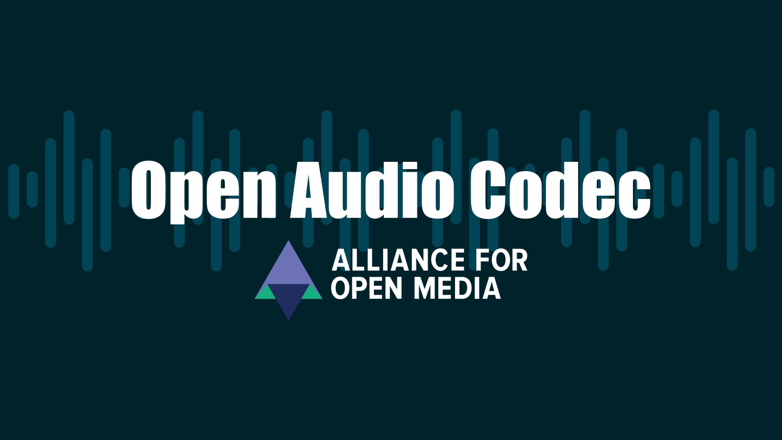 Audio Codec Source Code AOMedia Begins Developing OAC Next Generation Open Audio Codec