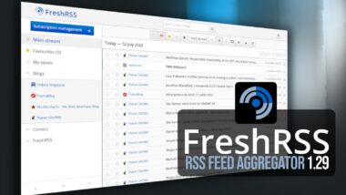 FreshRSS 1.29 Feed Aggregator Adds New Sorting Controls