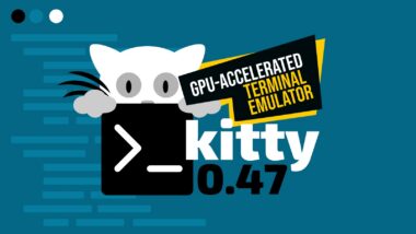 Kitty 0.47 Terminal Emulator Adds Drag and Drop Kitten