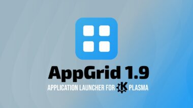 AppGrid 1.9 KDE Plasma Launcher Brings Compact Mode