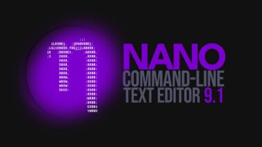 GNU Nano 9.1 Command-Line Text Editor Drops Old Mac File Format Support