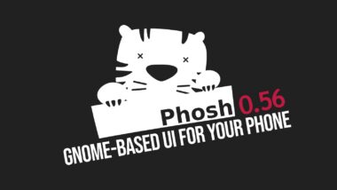 Phosh 0.56 Linux Mobile Shell Adds New Top-Bar Load Meter