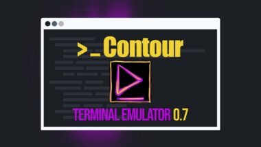 Contour 0.7 Terminal Emulator Adds Tabs, Split Panes, and Saved Layouts
