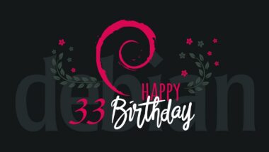 Debian Celebrates 33 Years of Free and Open Source Software