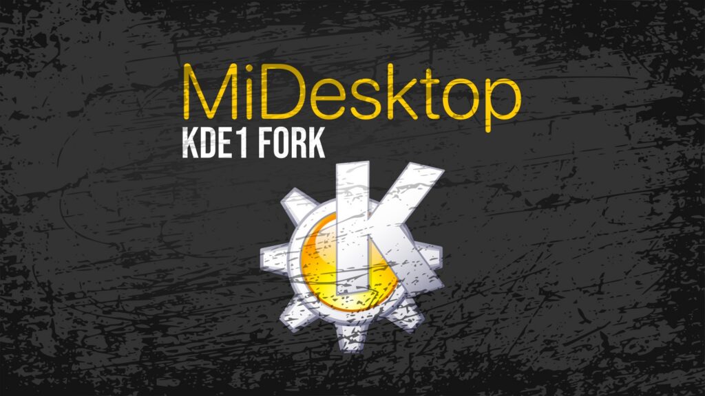 MiDesktop 1.2 Beta Brings KDE 1 Revival Closer to Daily Use