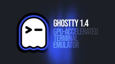 Ghostty 1.4 Terminal Emulator Cuts Memory Usage, Boosts Performance