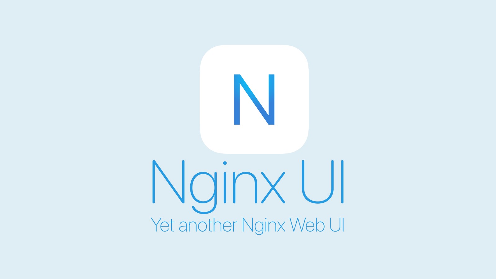Веб-интерфейс системы управления Nginx UI